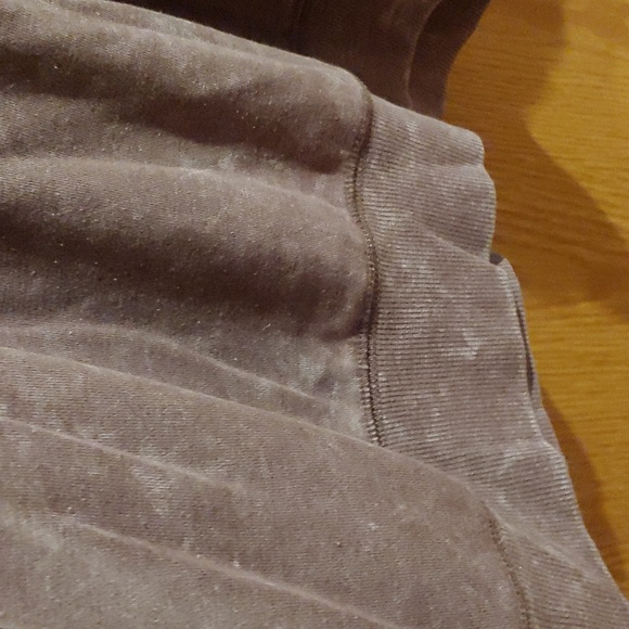 Mushroom & Butterfly relaxed fit, drop shoulder, distressed sweatshirt XL - Picture 8 of 8